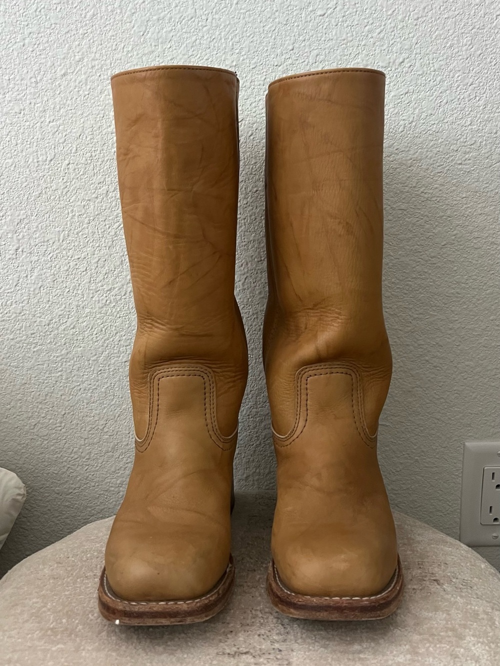 FRYE Campus 14L Boots in Banana - Picture 5 of 8